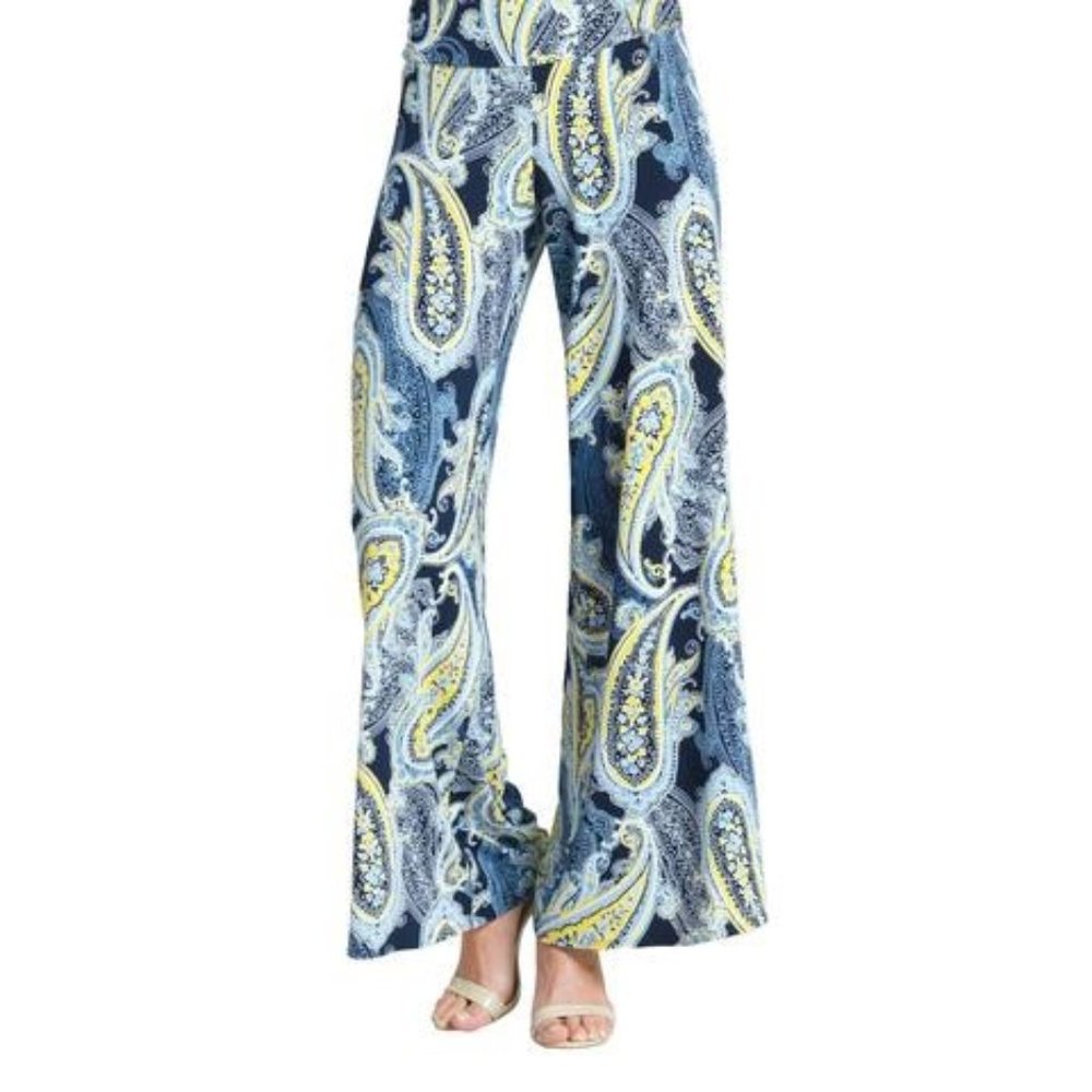 CLARA SUN WOO PAISLEY PRINT PALAZZO